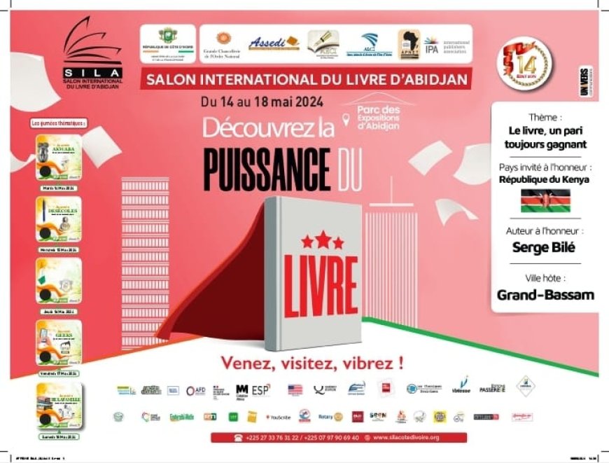Salon International du Livre d’Abidjan (SILA) : Un Rendez-vous culturel incontournable