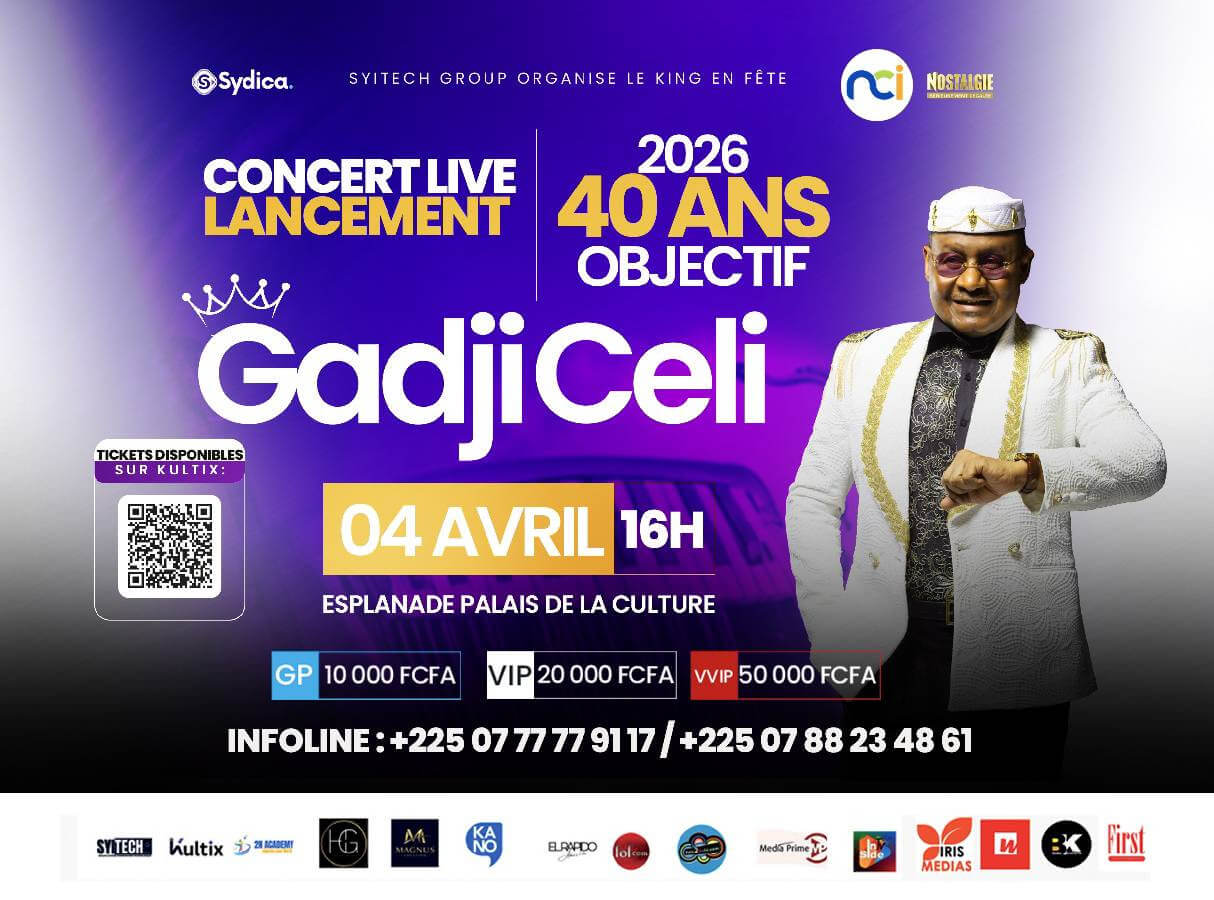 Concert de Gadji Celi 4O ans