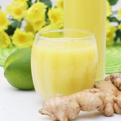 Le jus de gingembre